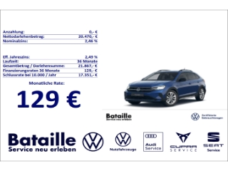 Taigo 1.0 TSI Goal SHZ GJR ACC App-Connect