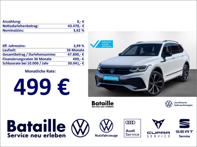 Tiguan Allspace 2.0 TSI 4M R-Line 7-Sitze AHK