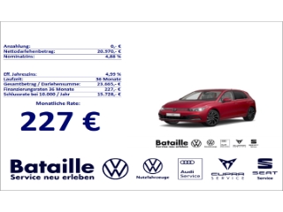 Golf VIII 1.4 eHybrid Style AHK Navi Kamera ACC