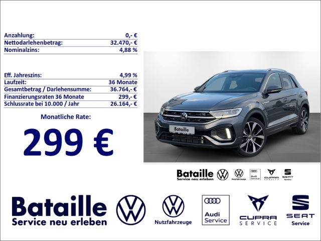 T-Roc 2.0 TSI 4M R-Line Pano Navi Massagesitze