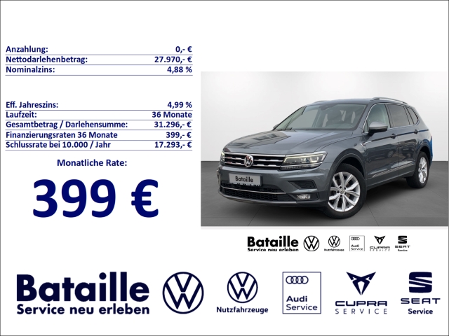 Tiguan Allspace 2.0 TDI 4M Highline 7-Sitze AHK