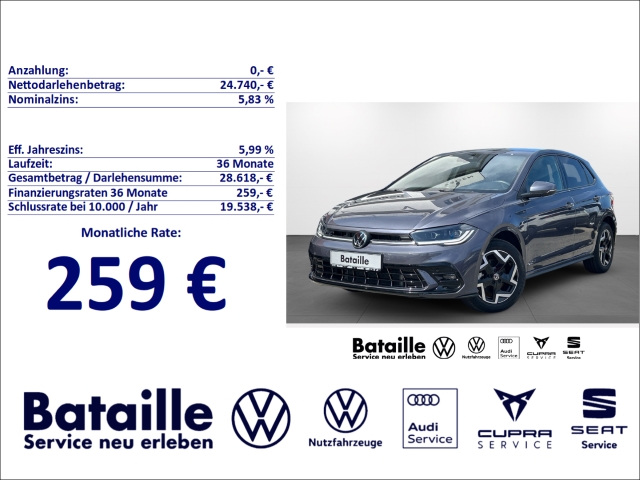 Polo 1.0 TSI R-Line Navi Kamera IQ.Light ACC