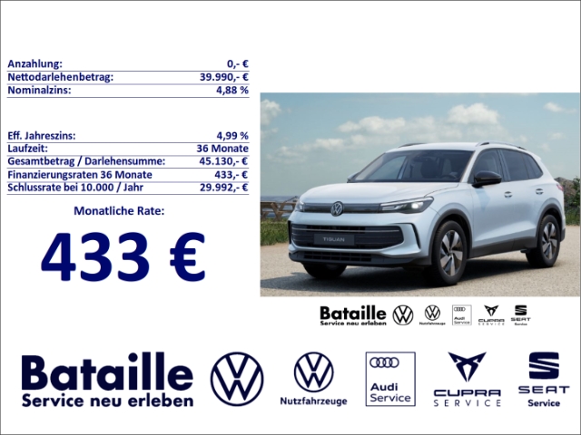 Tiguan ENERGY 2,0TDI DSG AHK RFK LED ACC SHZ